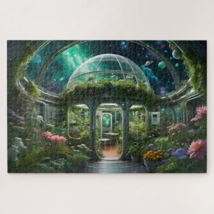 Quebra-cabeça Jardim de Estação Espacial