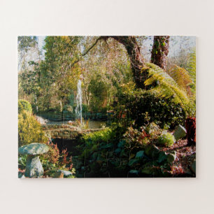Quebra-cabeça Jardim de Guernsey pacífico