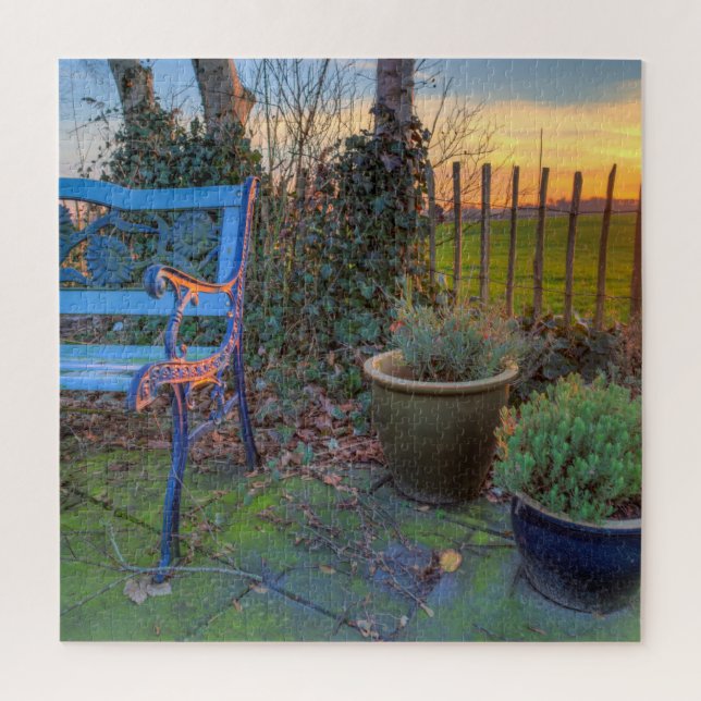 Quebra-cabeça Jardim de inverno em Sunset (Vertical)