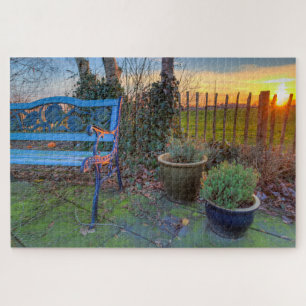Quebra-cabeça Jardim de inverno em Sunset