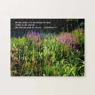 Quebra-cabeça Jardim de porco com 1 corintiano 3:7