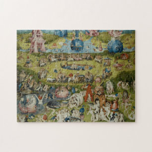 Quebra-cabeça Jardim de prazeres terrestres, 1490-1500
