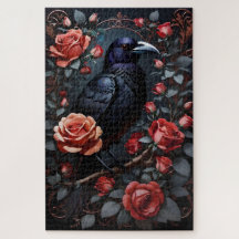 Jardim de Rosa de Raven Negro Gordo