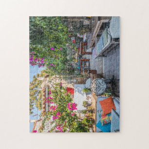 Quebra-cabeça Jardim de um restaurante em Alacati, Izmir, Turqui