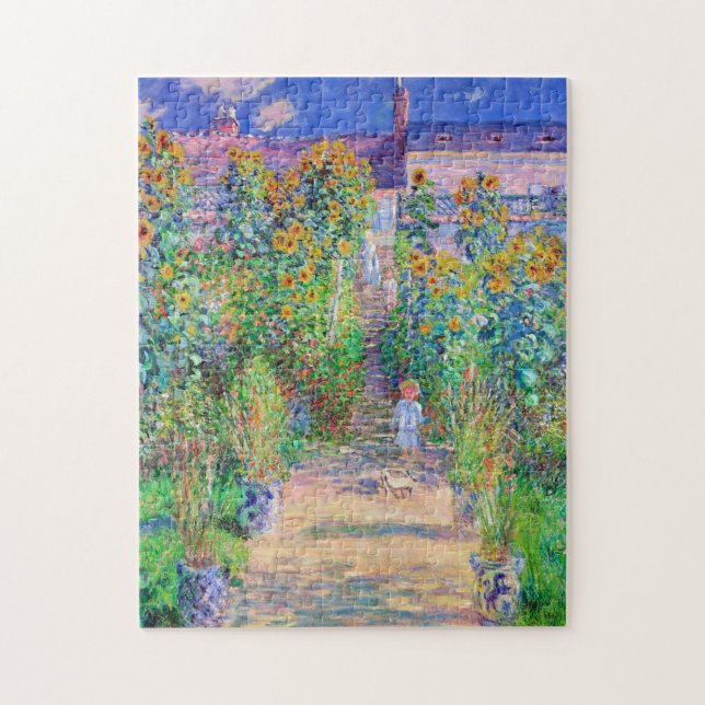 Quebra-cabeça Jardim do Artista, Monet (Vertical)