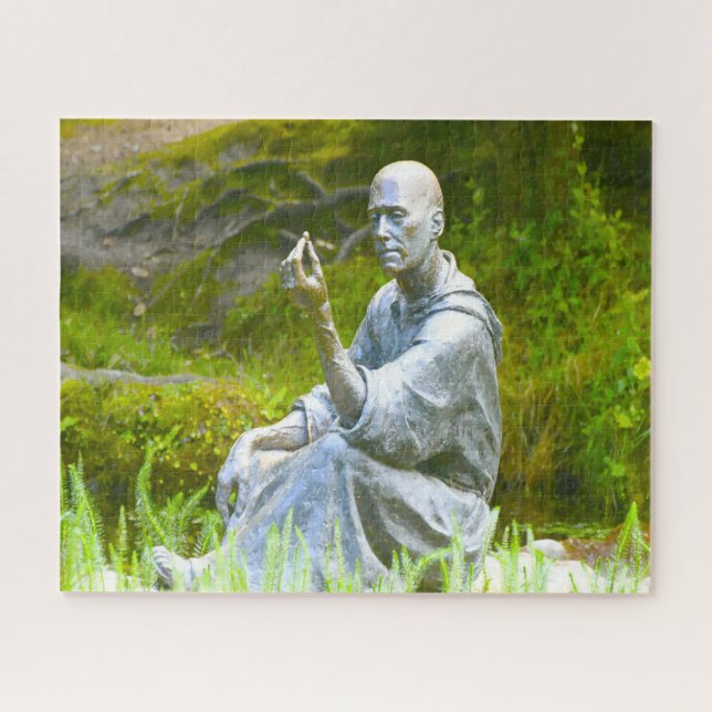 Quebra-cabeça Jardim do santo Fiachra (Horizontal)