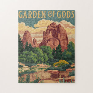 Quebra-cabeça Jardim dos Deuses do Colorado