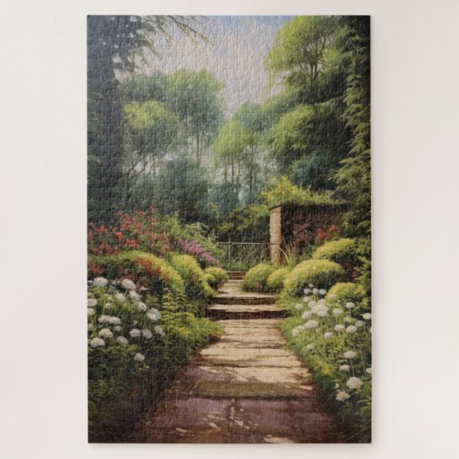 Quebra-cabeça Jardim Inglês (Vertical)