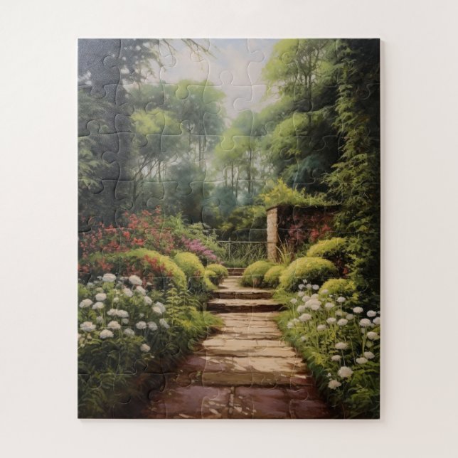 Quebra-cabeça Jardim Inglês (Vertical)