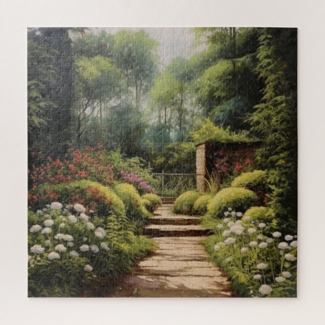 Quebra-cabeça Jardim Inglês (Vertical)