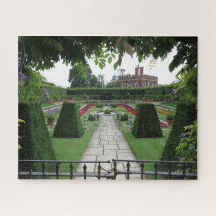 Quebra-cabeça Jardim inglês no palácio do Hampton Court