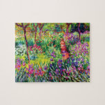 Quebra-cabeça Jardim Íris em Giverny por Claude Monet<br><div class="desc">Visite minha loja para obter um design mais interessante e mais opções de cores => zazzle.com/iwheels*</div>