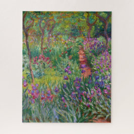 Quebra-cabeça Jardim Íris Em Giverny Por Claude Monet