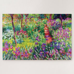 Quebra-cabeça Jardim Íris em Giverny por Claude Monet