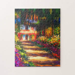 Quebra-cabeça Jardim Monet em Giverny