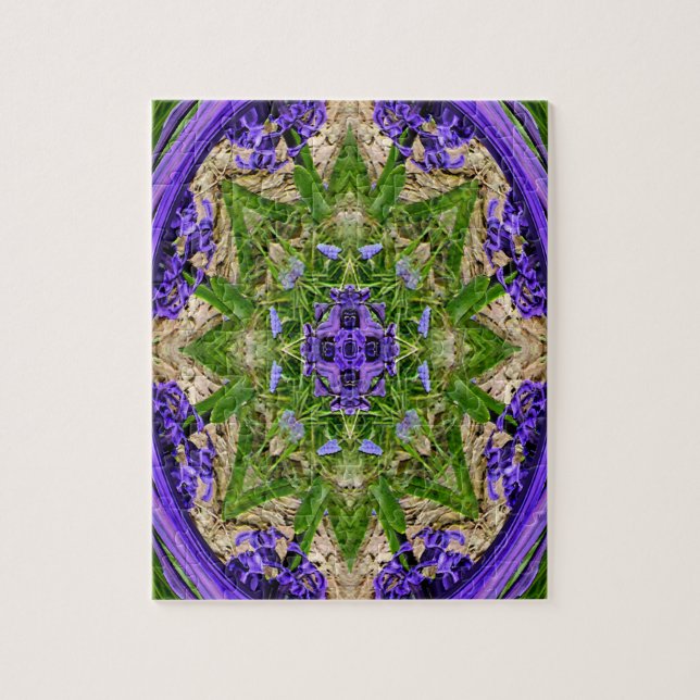 Quebra-cabeça Jardim Narciso.... (Vertical)