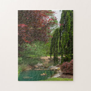 Quebra-cabeça Jardim pacífico
