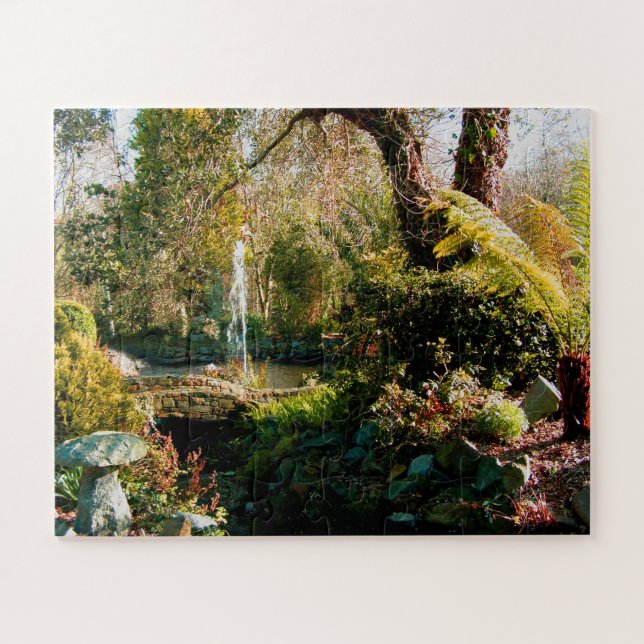 Quebra-cabeça Jardim Peaceful Guernsey (Horizontal)
