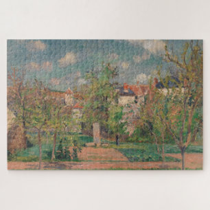 Quebra-cabeça Jardim sob Luz Solar Plena, Camille PIssarro, 1876
