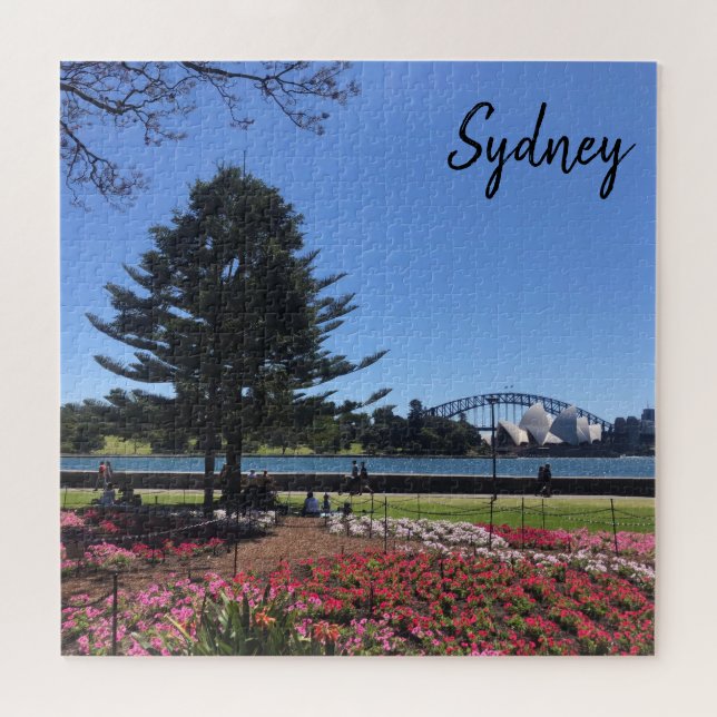 Quebra-cabeça Jardins botânicos da sydney (Horizontal)