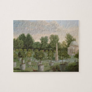 Quebra-cabeça Jardins da casa de Chiswick (óleo em canvas)