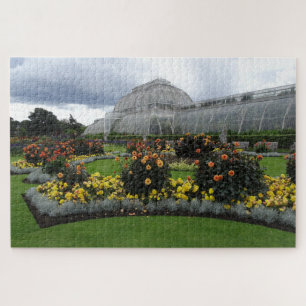 Quebra-cabeça Jardins de Kew Londres.