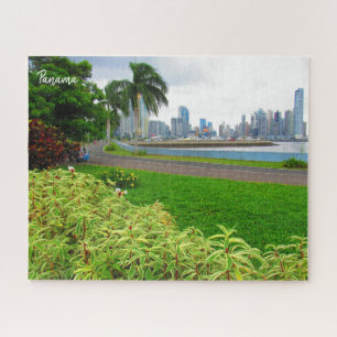 Quebra-cabeça jardins urbanos do Panamá
