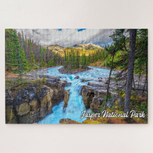 Quebra-cabeça Jasper National Park, Alberta, Canadá