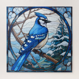 Quebra-cabeça Jay Azul de Vidro Estreitado