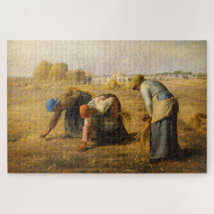 Quebra-cabeça Jean-Francois Millet - The Gleaners