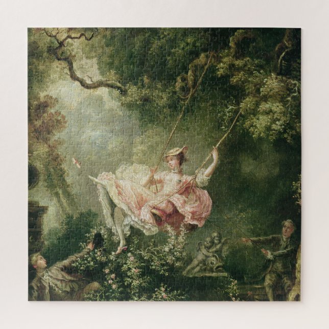 Quebra-cabeça Jean-Honoré Fragonard - The Swing, (Vertical)
