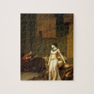 Quebra-cabeça Jean-Leon Gerome- Cleópatra e César