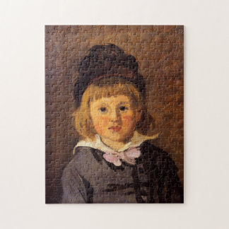 Quebra-cabeça Jean Monet Vestindo o chapéu com Pompom Monet Fine