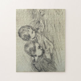 Quebra-cabeça Jean-Pierre Hoschedé & Michel Drawing Monet Fine