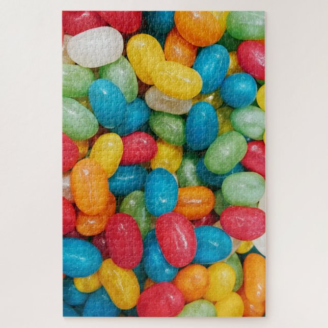 Quebra-cabeça Jelly Bean Candies Colorful (Vertical)