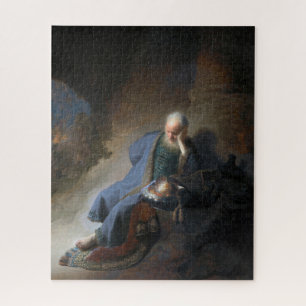 Quebra-cabeça Jeremiah Destruction Jerusalem Bíblia Rembrandt