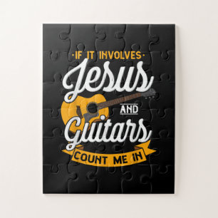 Quebra-cabeça Jesus Amor Se Envolver Jesus E Contagem De Violõ
