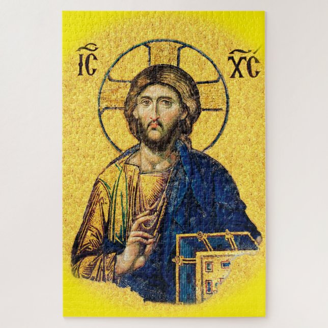 Quebra-cabeça Jesus Christ Pantocrator (Vertical)