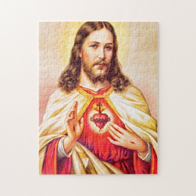 Quebra-cabeça Jesus Cristo, nosso salvador (Vertical)