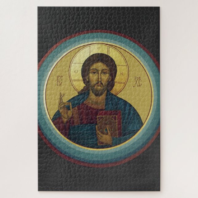 Quebra-cabeça Jesus Cristo Pantocrator  (Vertical)