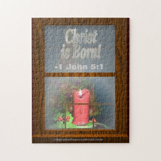 Quebra-cabeça Jesus de Natal (Vertical)