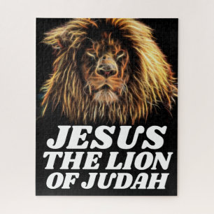 QUEBRA-CABEÇA JESUS O LÍÃO DE JUDAH CHRISTIAN JIGSAW QUEBRA-CABE