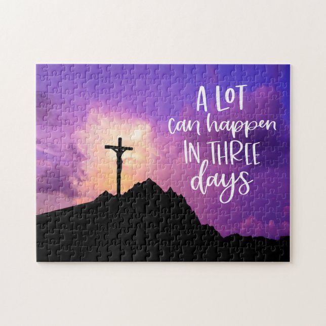 Quebra-cabeça Jesus Páscoa (Horizontal)