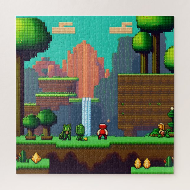 Quebra-cabeça Jeu vidéo pour gamers (Vertical)