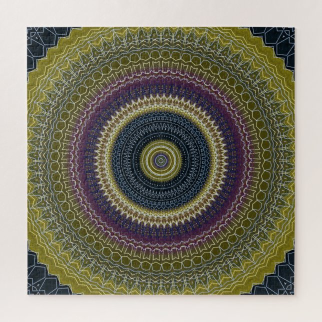 Quebra-cabeça Jewel Mandala (Vertical)