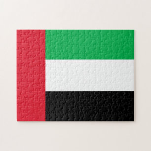 Quebra-cabeça Jigsaw Flag dos Emirados Árabes Un
