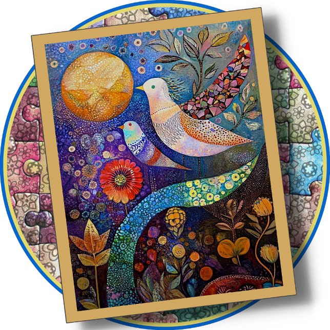 Quebra-cabeça JIGSAW PUZZLE - ...Worth Two in the Bush (Criador carregado)