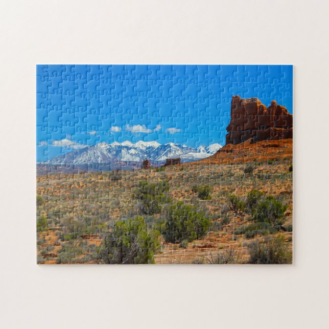 Quebra-cabeça Jigsaws Arches National Park Utah USA. (Horizontal)