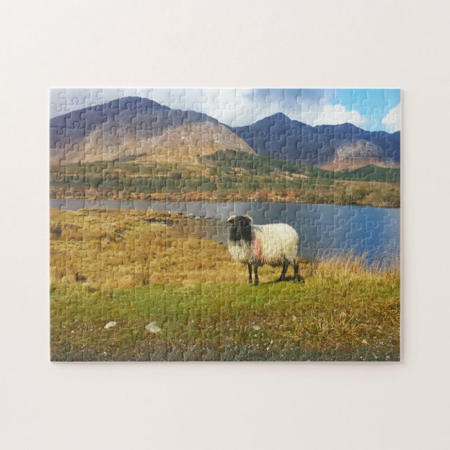 Quebra-cabeça Jigsaws Connemara Irlanda. (Horizontal)