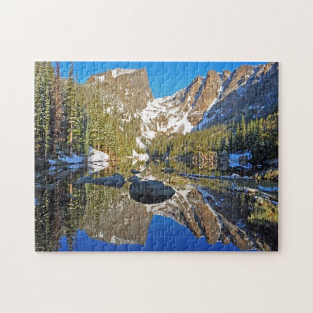 Quebra-cabeça Jigsaws Dream Lake Colorado EUA. (Horizontal)